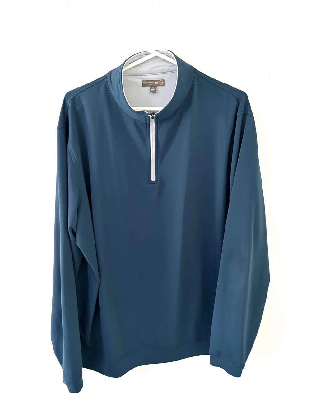 Peter Millar Lightweight Performance Quarter-Zip Pullover, Size: XL